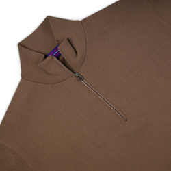 ALPHA YARN CASHMERE MOCK NECK SWEATER Colour: W24301_257 Size: 58