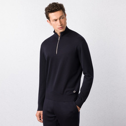 ALPHA YARN CASHMERE MOCK NECK SWEATER Colour: W24301_198 Size: 58