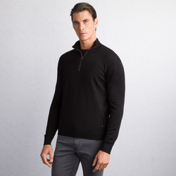 ALPHA YARN CASHMERE MOCK NECK SWEATER Colour: W24301_131 Size: 52
