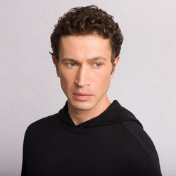 ALPHA YARN CASHMERE HOODED CREWNECK Colour: W24301_131 Size: 54