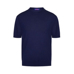CASHMERE AND WOOL BLEND KNIT CREWNECK SWEATER Colour: W25150_186 Size: 50