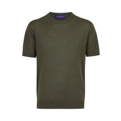 CASHMERE AND WOOL BLEND KNIT CREWNECK SWEATER Colour: W25150_328 Size: 46