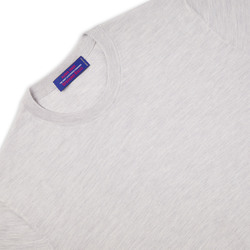 CASHMERE AND WOOL BLEND KNIT CREWNECK SWEATER Colour: W25150_1109 Size: 54