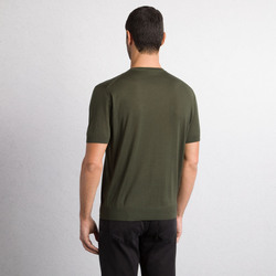 CASHMERE AND WOOL BLEND KNIT CREWNECK SWEATER Colour: W25150_328 Size: 54