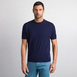 CASHMERE AND WOOL BLEND KNIT CREWNECK SWEATER Colour: W25150_186 Size: 52