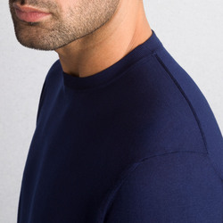 CASHMERE AND WOOL BLEND KNIT CREWNECK SWEATER Colour: W25150_186 Size: 52