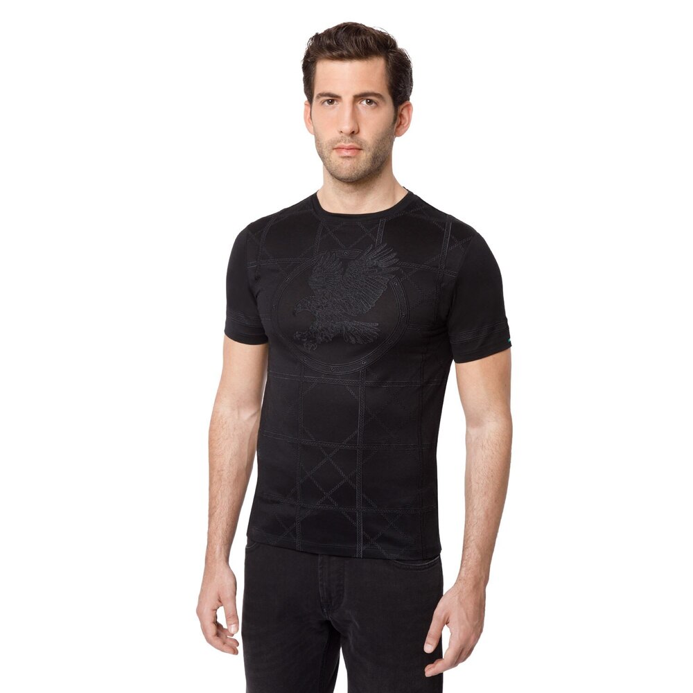 SHORT SLEEVED CREW NECK T-SHIRT by STEFANO RICCI