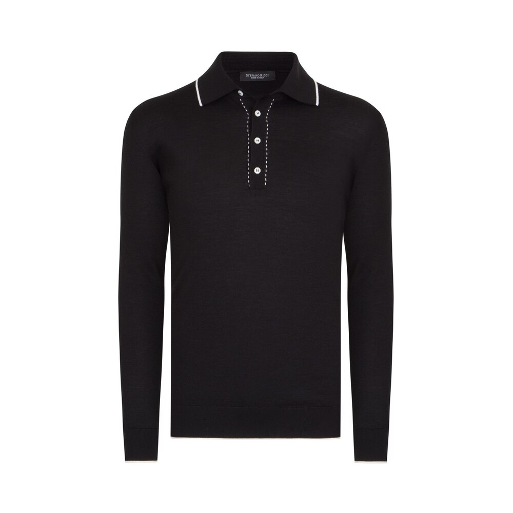 four button polo shirt