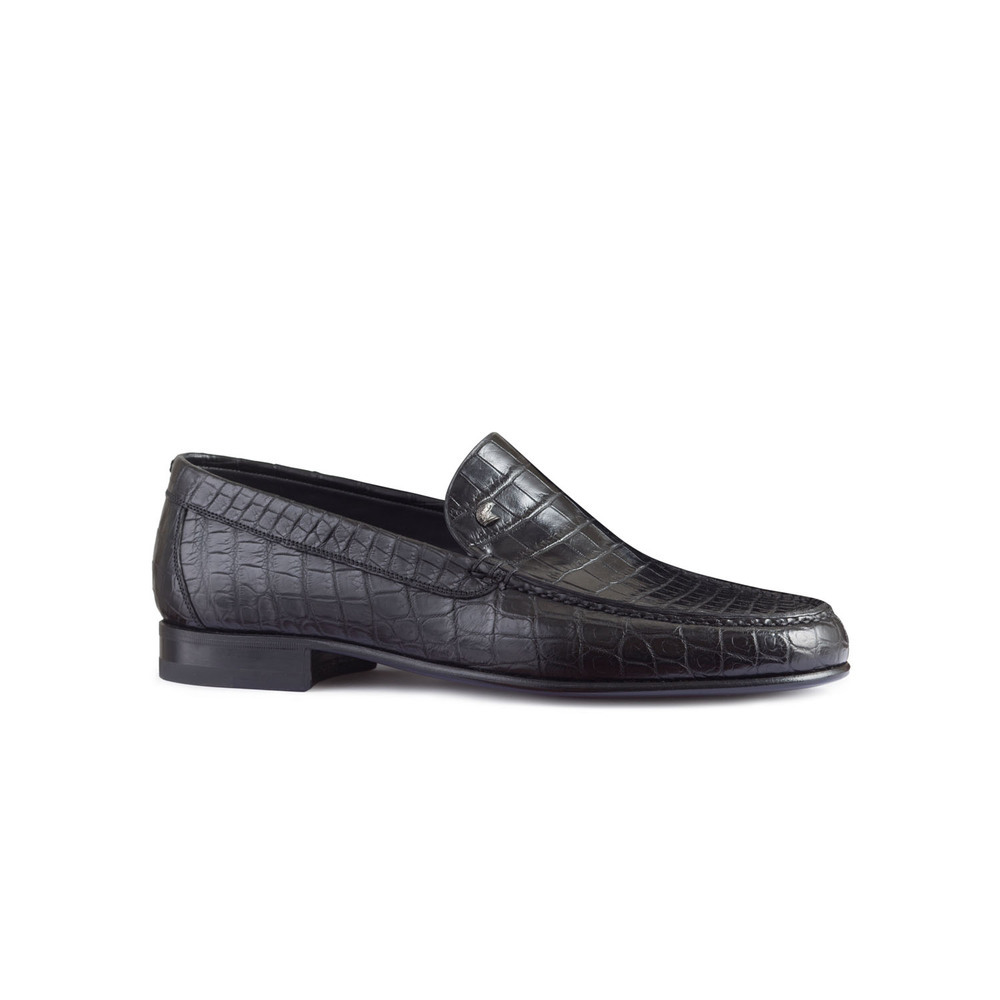 Matted Crocodile Leather Loafers by STEFANO RICCI | Shop Online