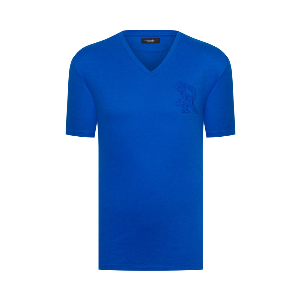 SHORT SLEEVED CREW NECK T-SHIRT by STEFANO RICCI
