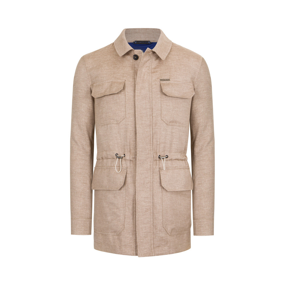 Cashmere and silk field jacket by stefano ricci | shop online