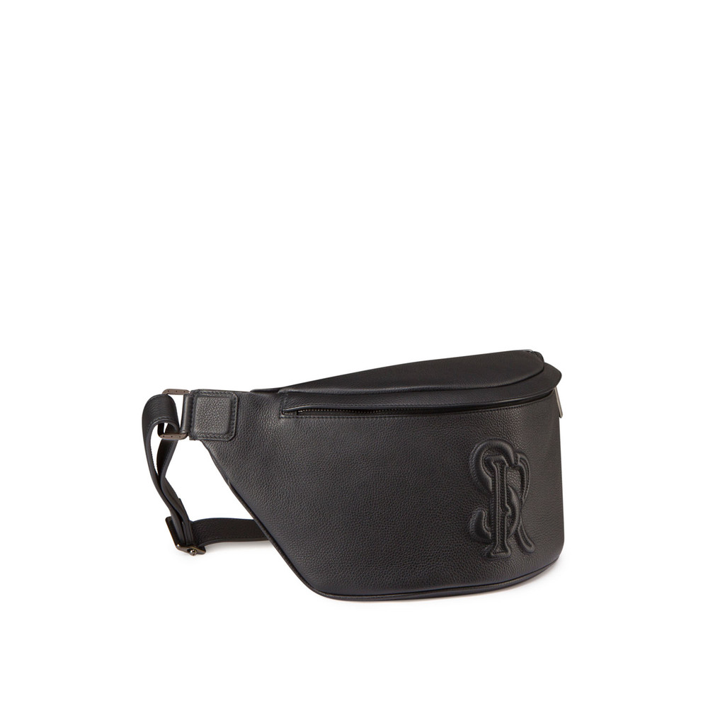 Handmade calfskin leather belt bag by STEFANO RICCI