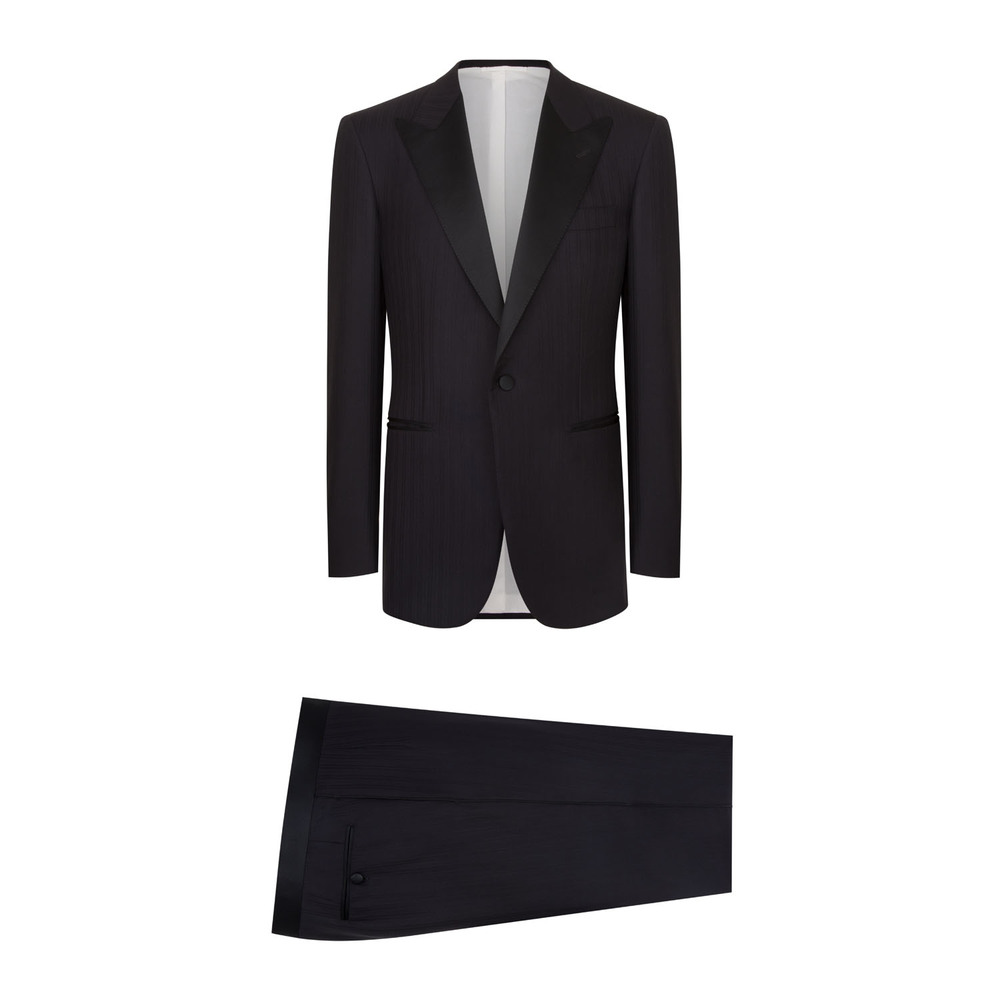 One button tuxedo suit by STEFANO RICCI | Shop Online