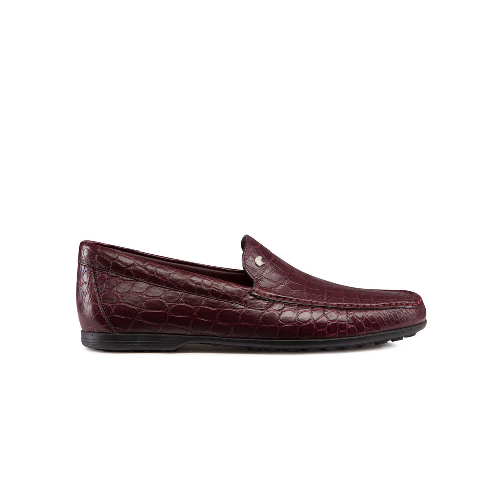 哑光鳄鱼皮乐福鞋 颜色: R015 尺寸: 7½