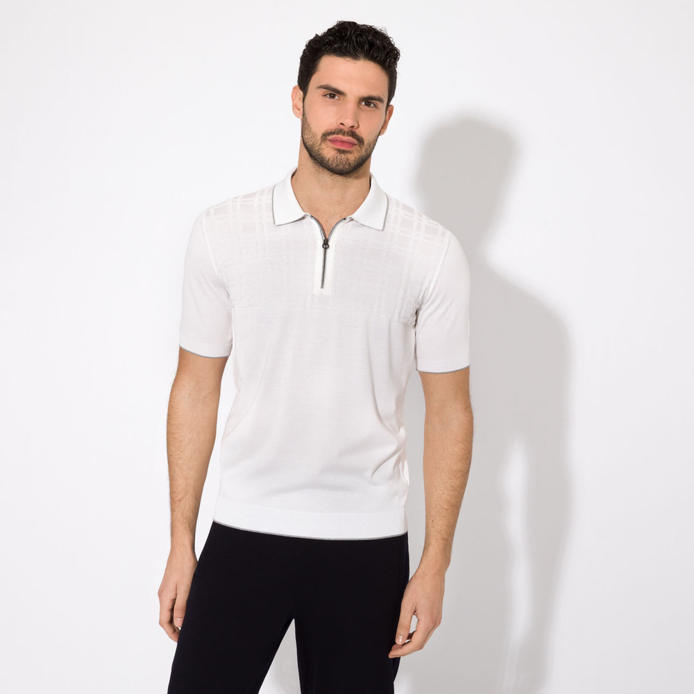 Zip polo by STEFANO RICCI | Shop Online