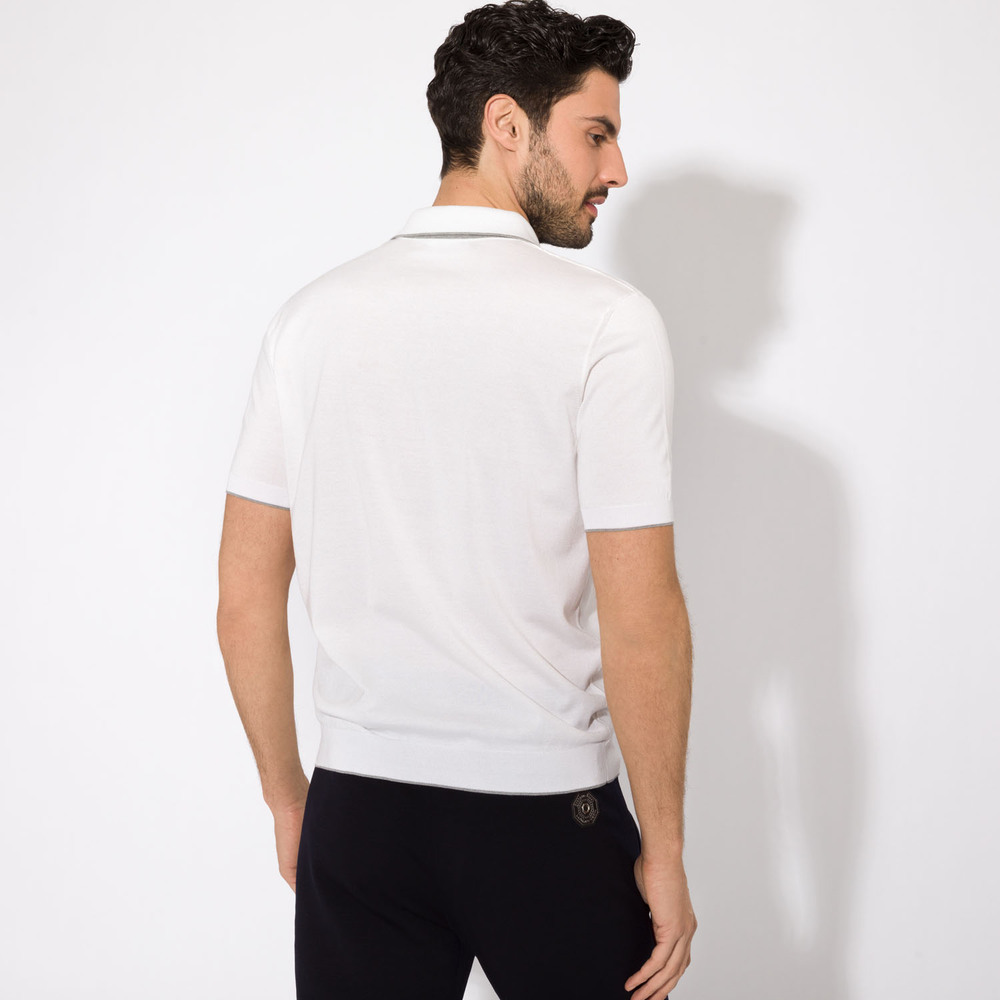 Zip polo by STEFANO RICCI | Shop Online