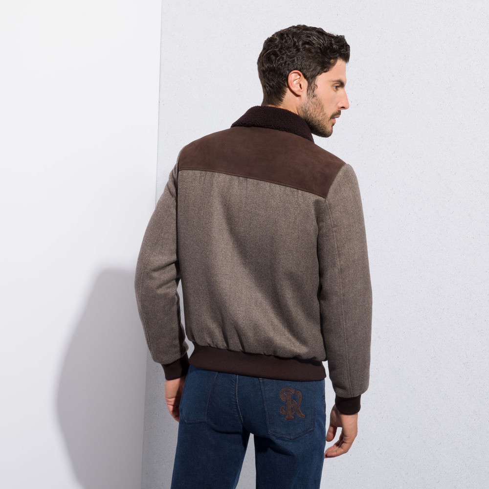 Cashmere & Shearling Blouson