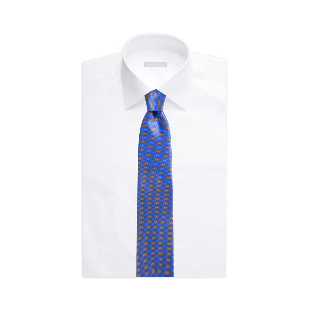 Silk tie Stefano Ricci Blue in Silk - 35669158
