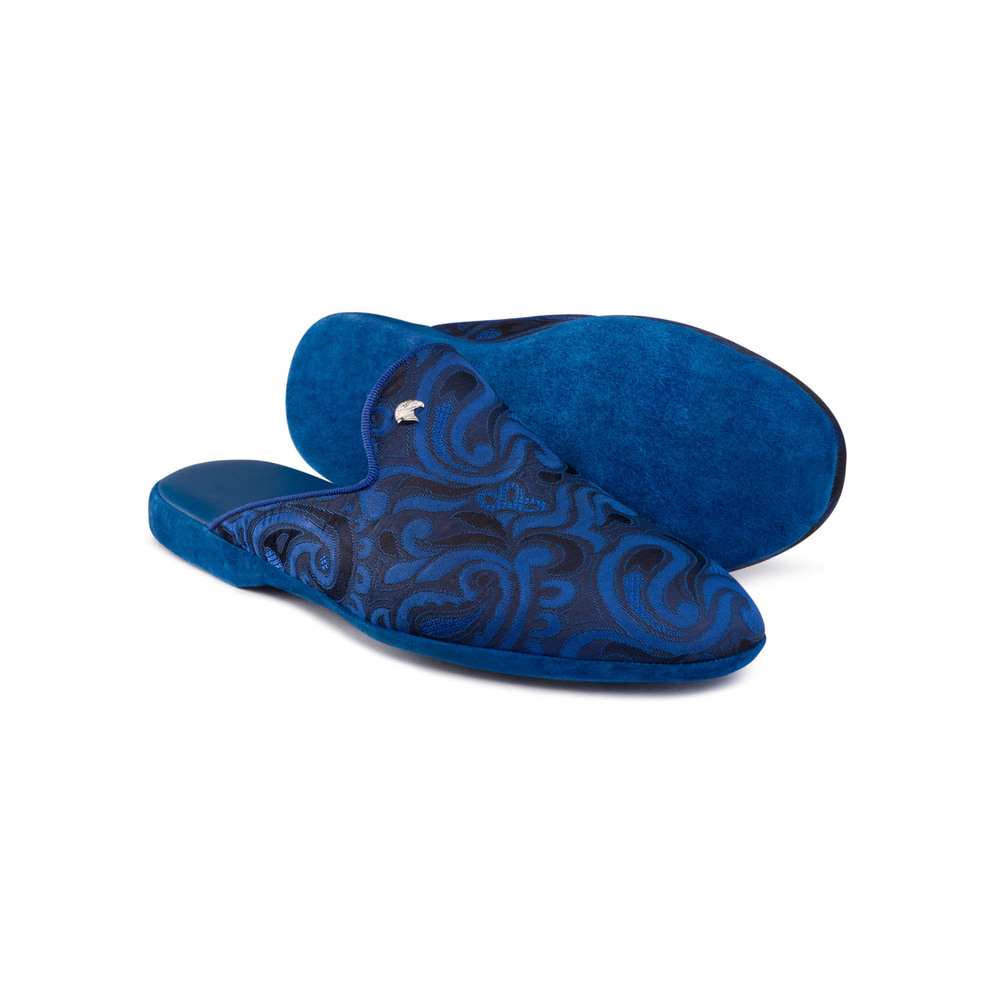 Mens discount silk slippers