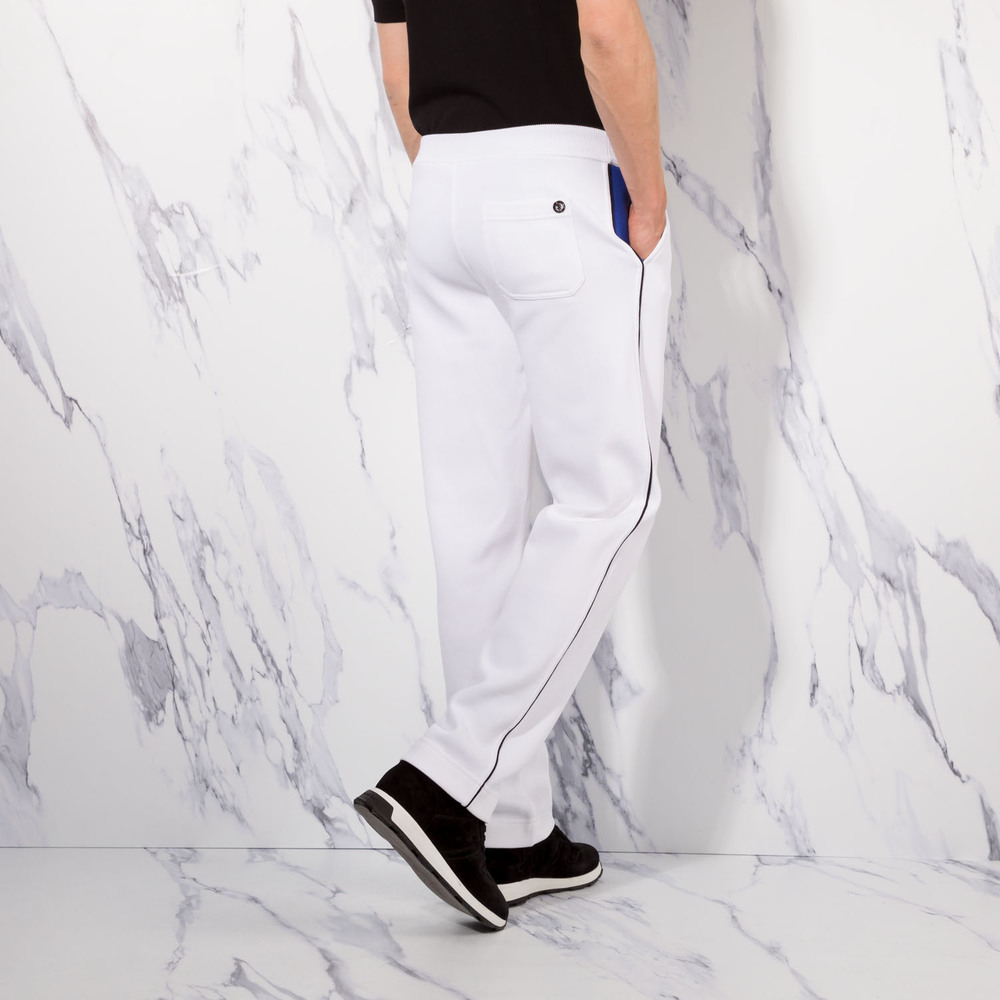 White polo 2024 jogging suit