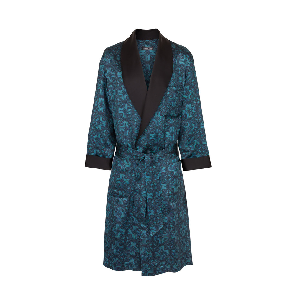 Silk robe by STEFANO RICCI | Shop Online