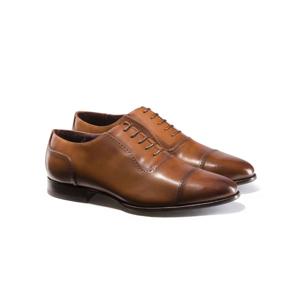 Calfskin leather Oxford shoes by STEFANO RICCI | Shop Online