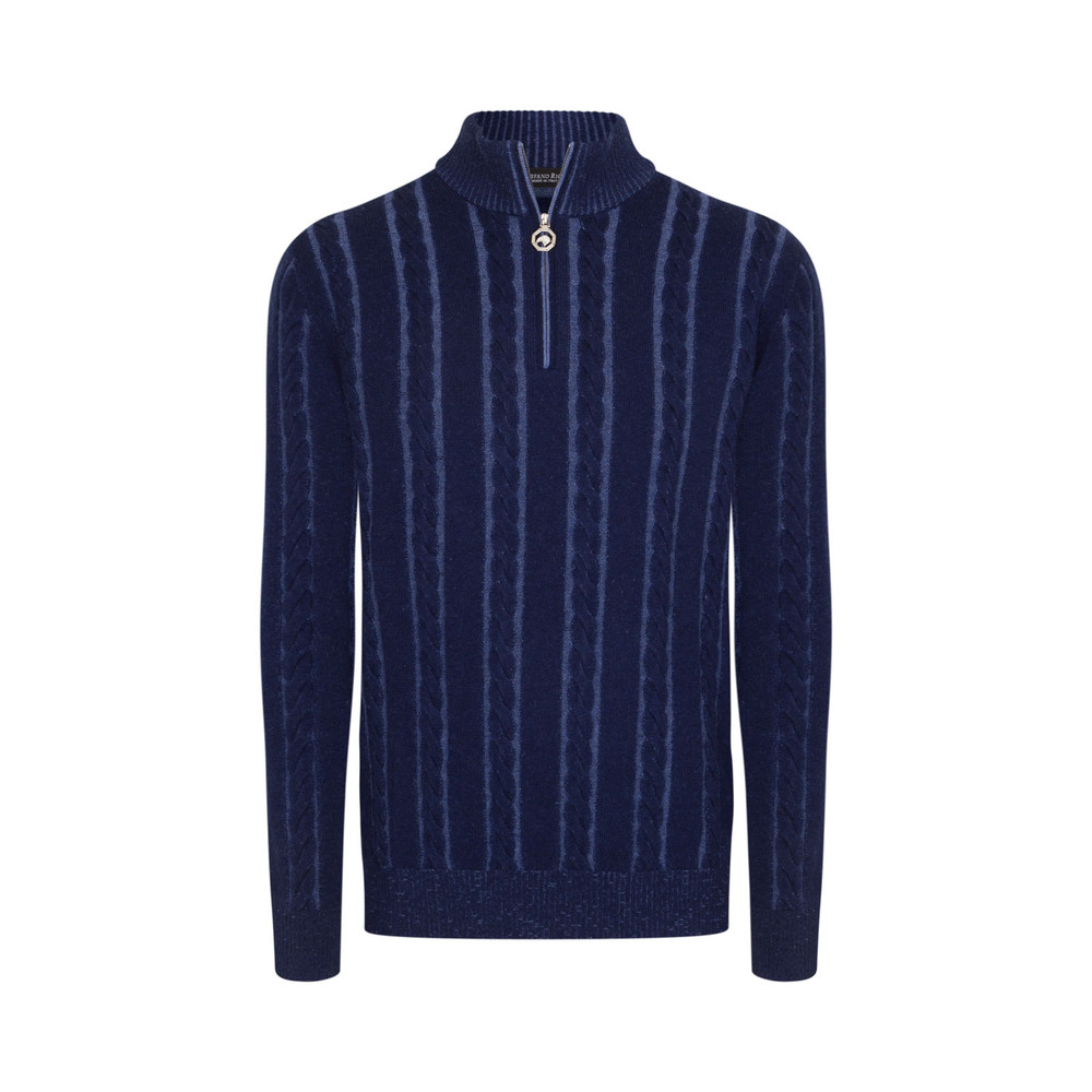 nonnative (ノンネイティブ)WORKER RIB ZIP UP SWEATER MERINO