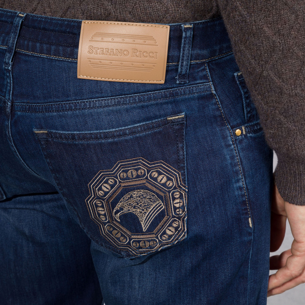 Slim fit jeans by STEFANO RICCI
