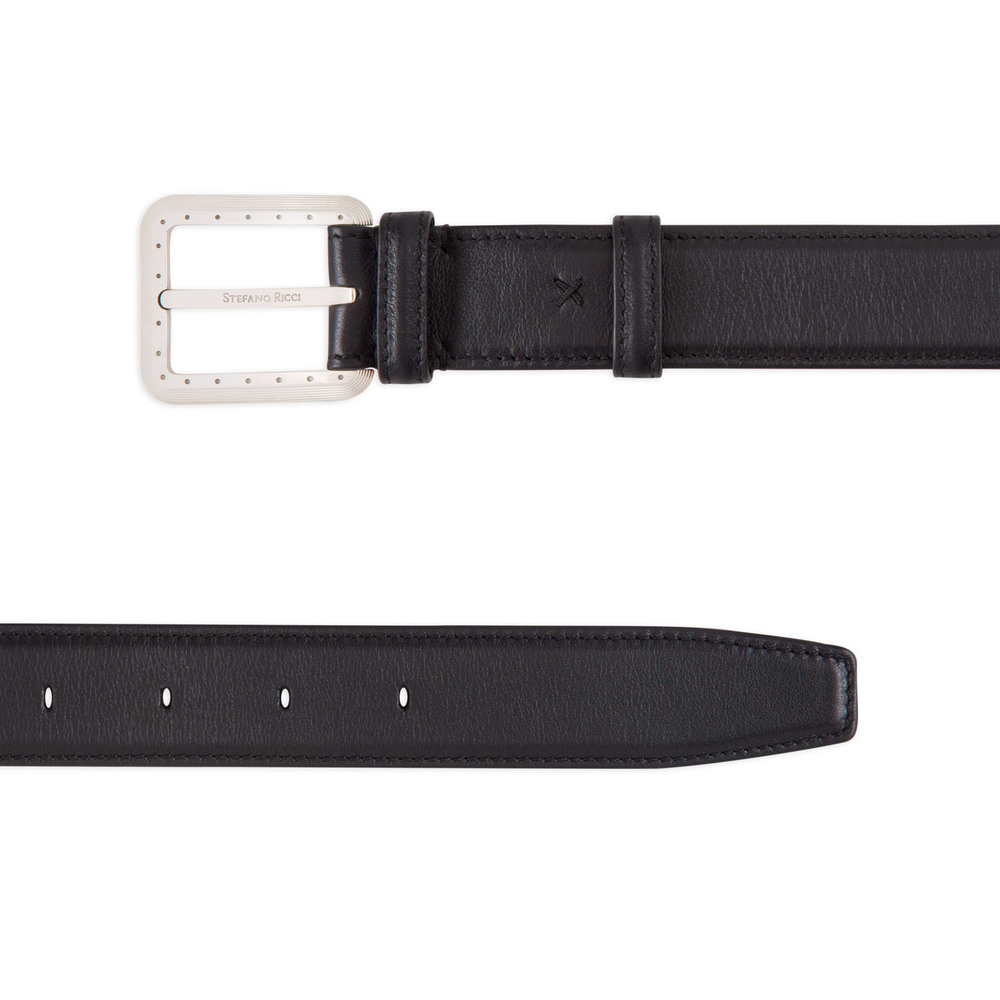 Calfskin leather belt by STEFANO RICCI | Shop Online