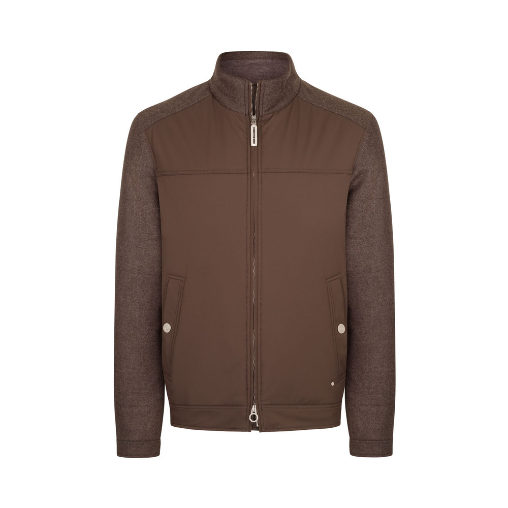 Virgin wool and cashmere blouson by STEFANO RICCI | Shop Online