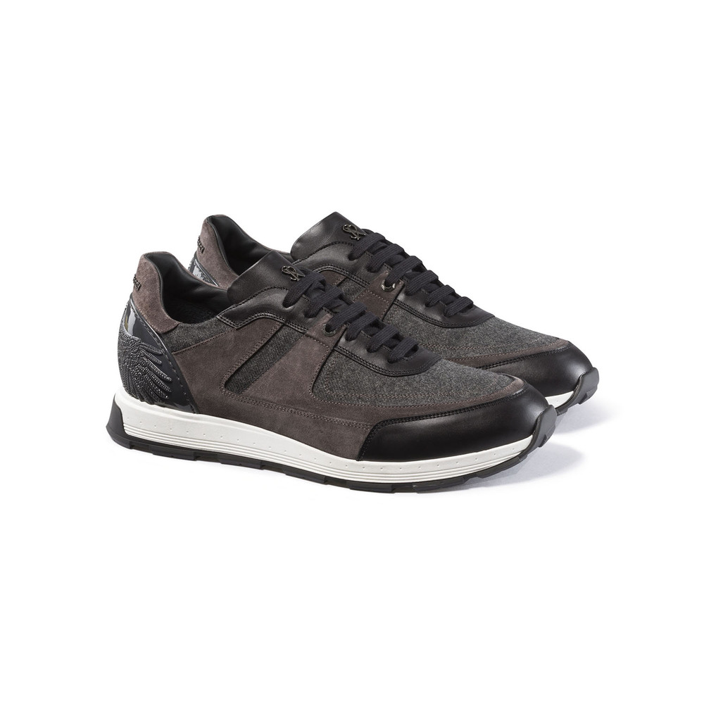 Suede leather sneakers online