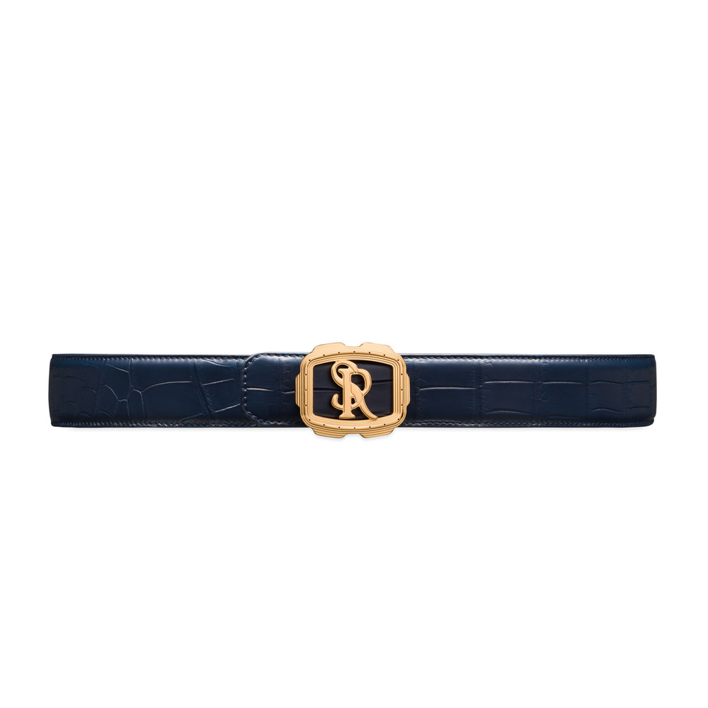 Matted crocodile leather belt by STEFANO RICCI | Shop Online