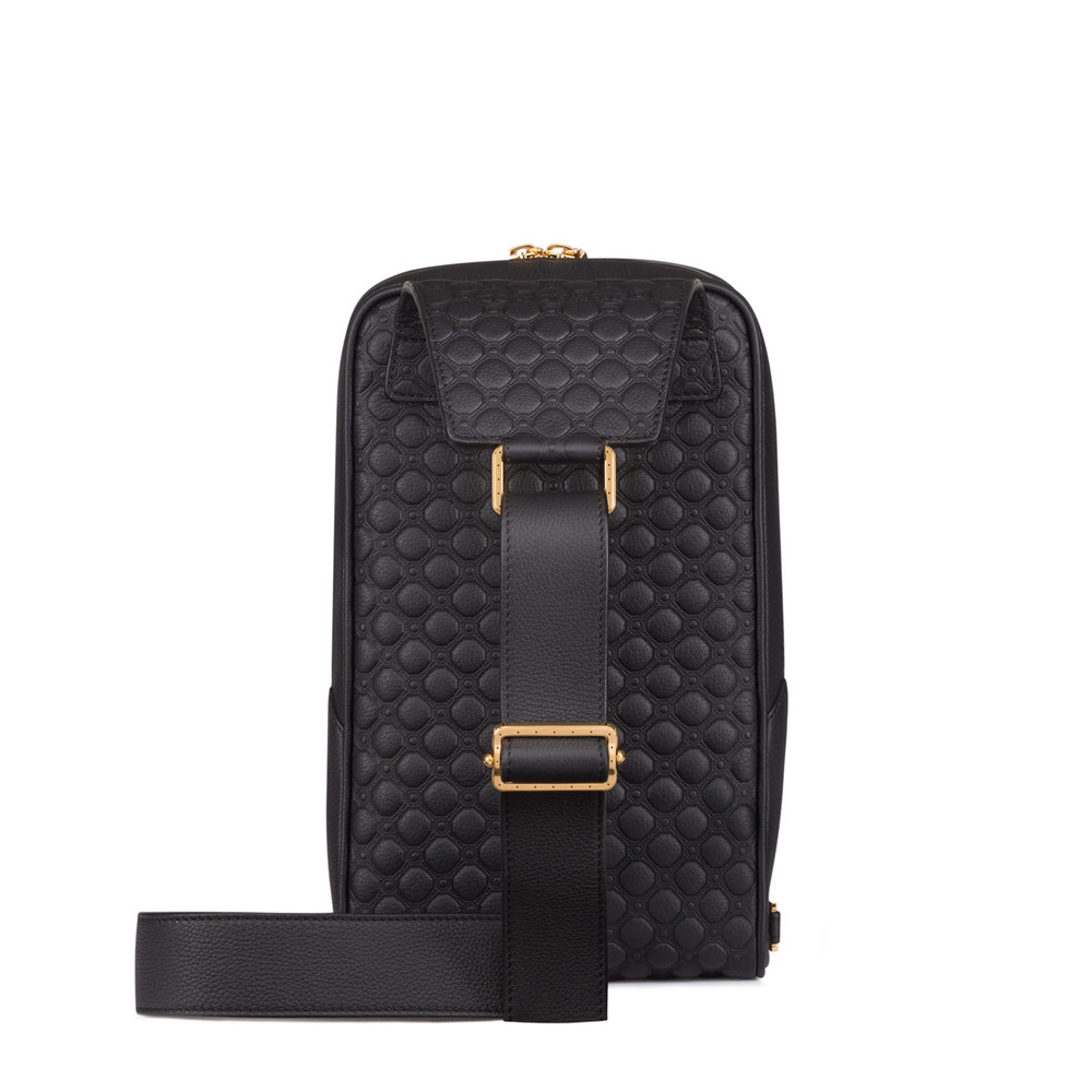 Calfskin leather sling backpack by STEFANO RICCI | Shop Online