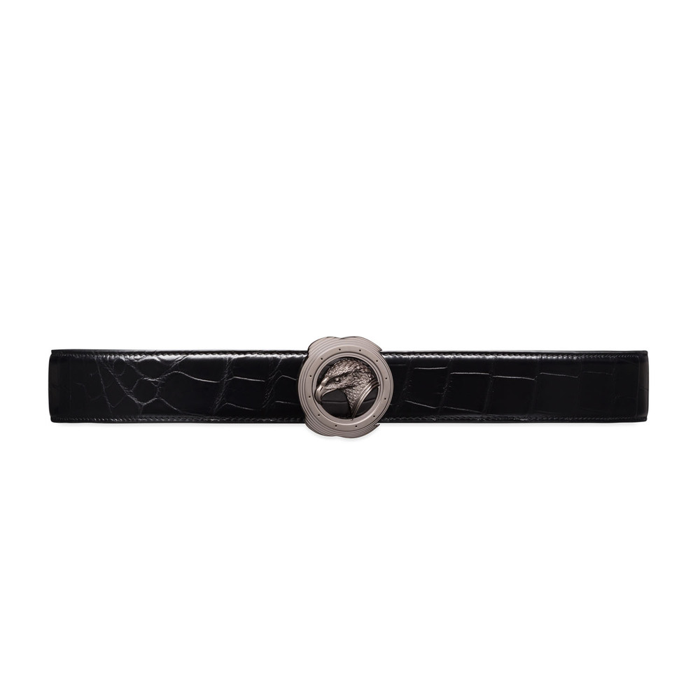 Matted crocodile leather belt by STEFANO RICCI | Shop Online