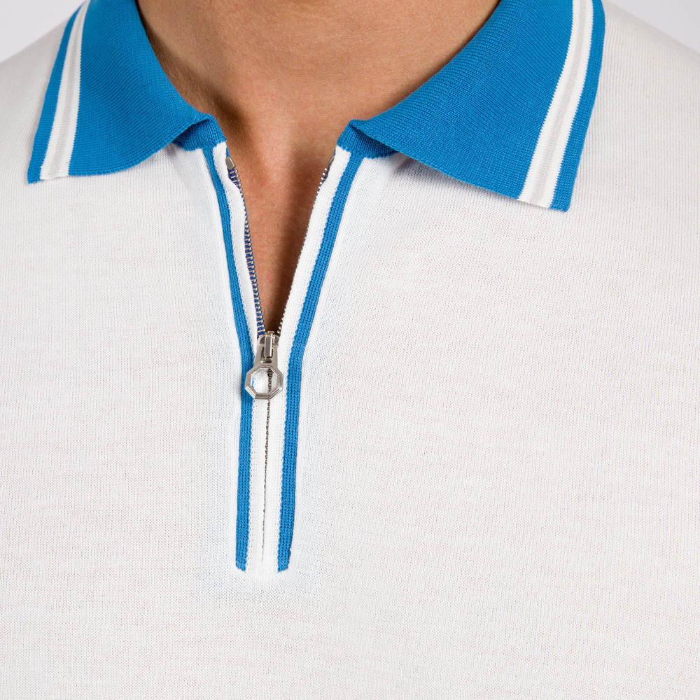 CURLY/カーリー HALF ZIP POLO SHIRT/ハーフジップポロシャツの