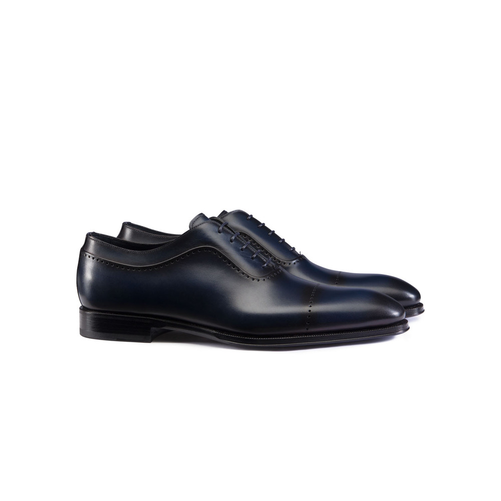 Calfskin leather Derby shoes by STEFANO RICCI | Shop Online