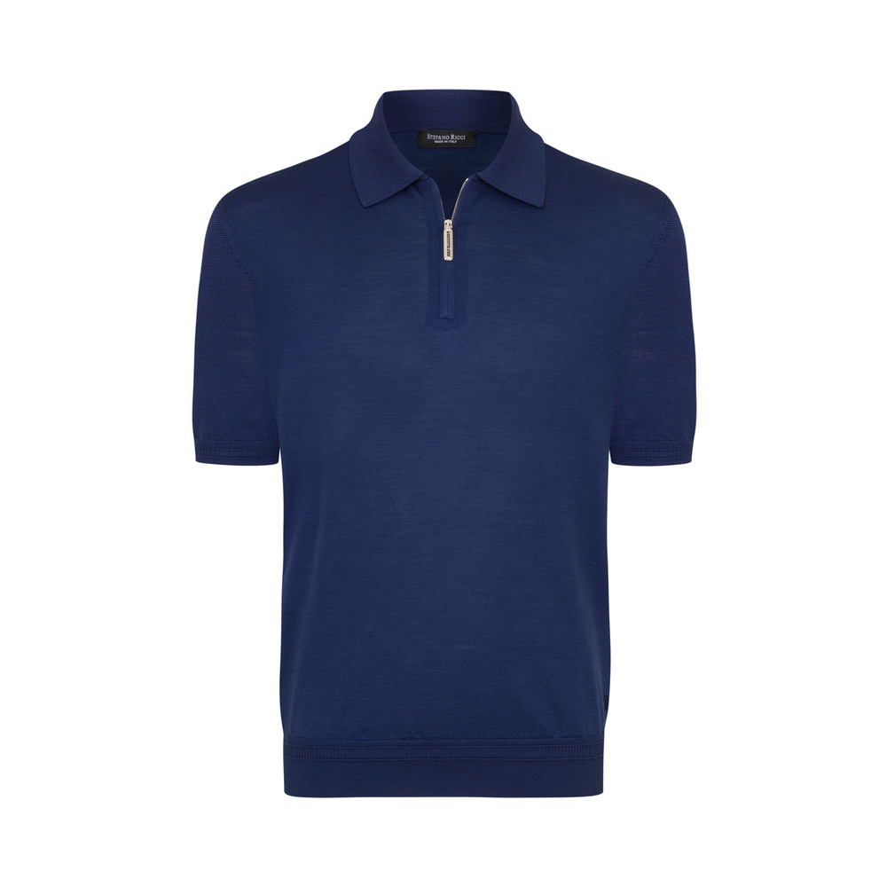 Zip polo shirt by STEFANO RICCI | Shop Online