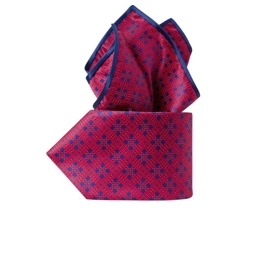 Luxury hand printed silk tie set by STEFANO RICCI | Shop Online