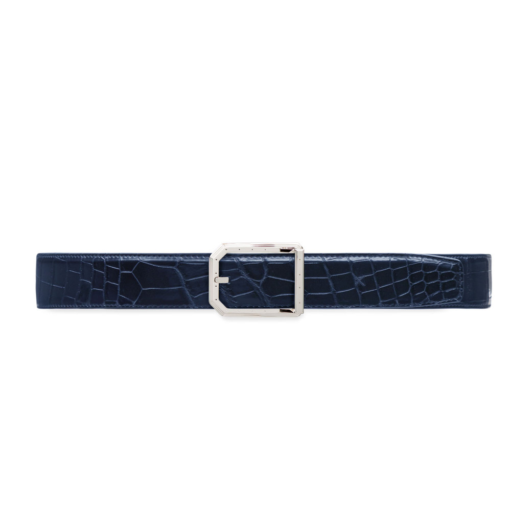 Leather belt by STEFANO RICCI