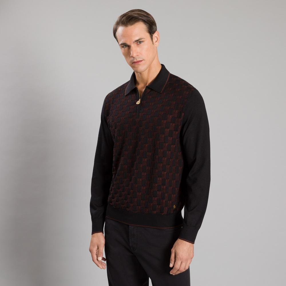 Louis Vuitton - Half Damier Pocket Polo - Black - Men - Size: XS - Luxury