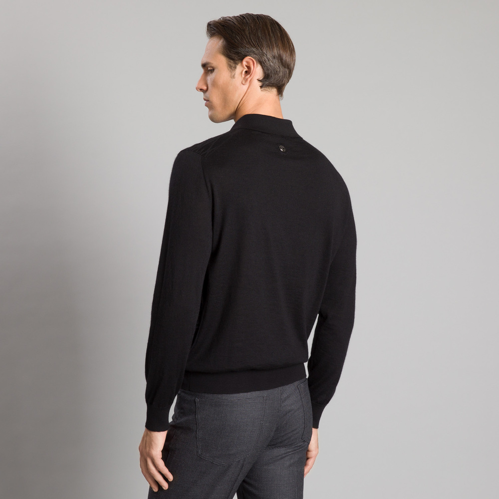 【2本セットに変更】STEFANO RICCI Cashmere and silk zip polo shirt by STEFANO RICCI | Shop Online
