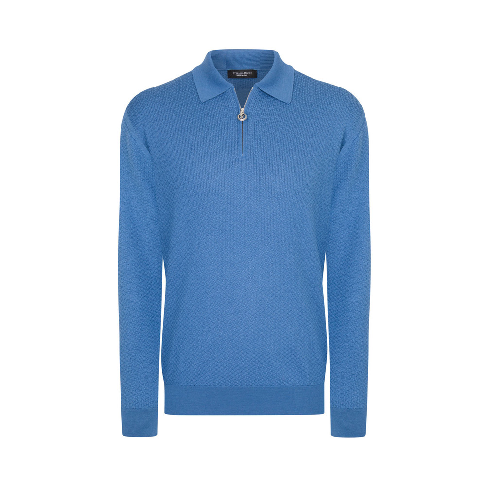 The Luxe Knit Polo Shirt