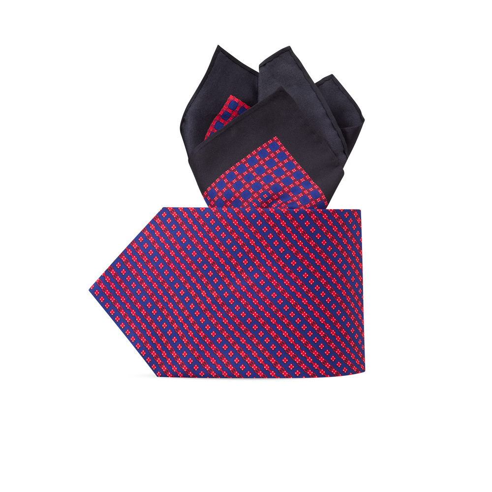 Hand printed silk tie set by STEFANO RICCI | Shop Online