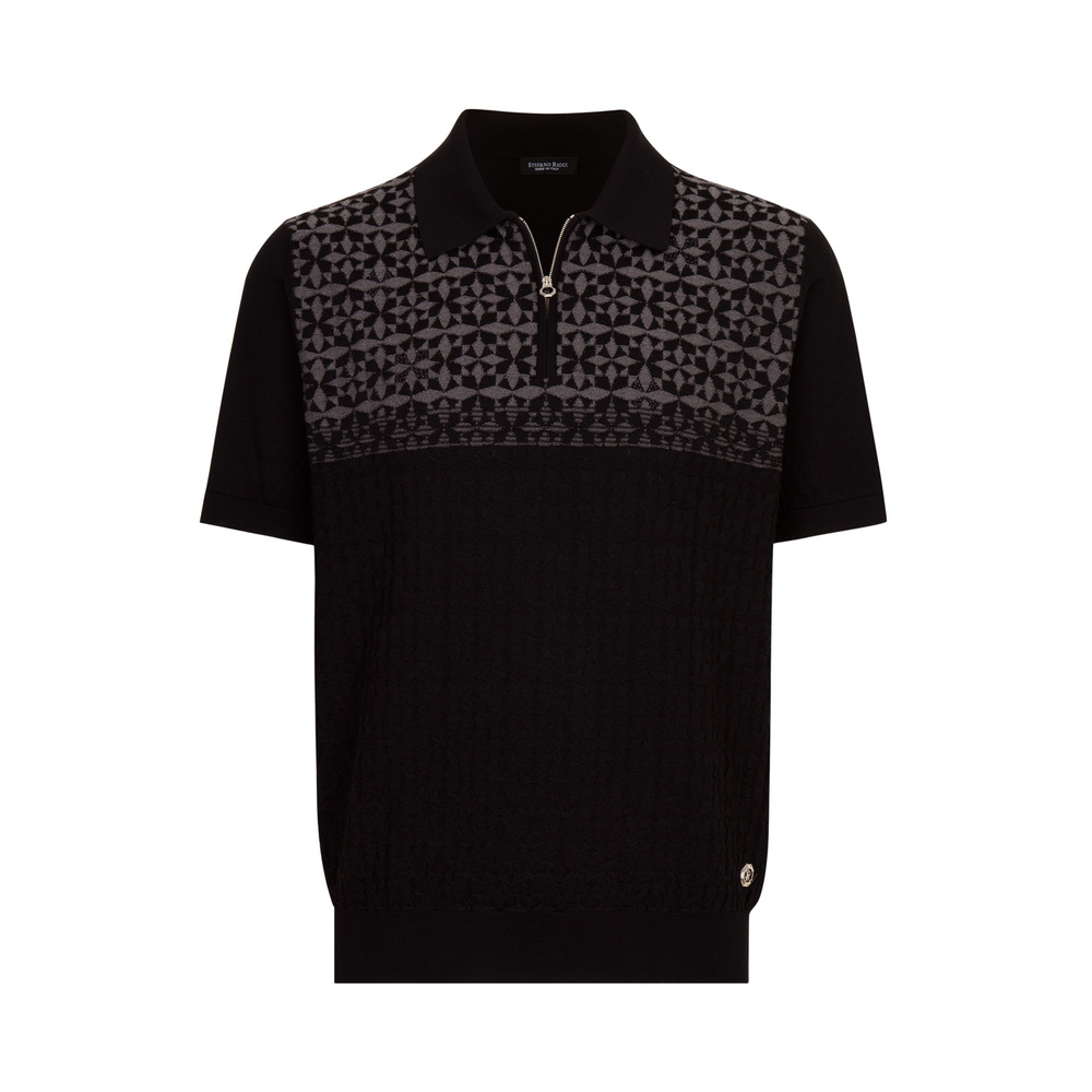 美品！SANRISE 【sustainable POLO】black 中西直人 美品！SANRISE 【sustainable POLO】black 中西直人 - メルカリ