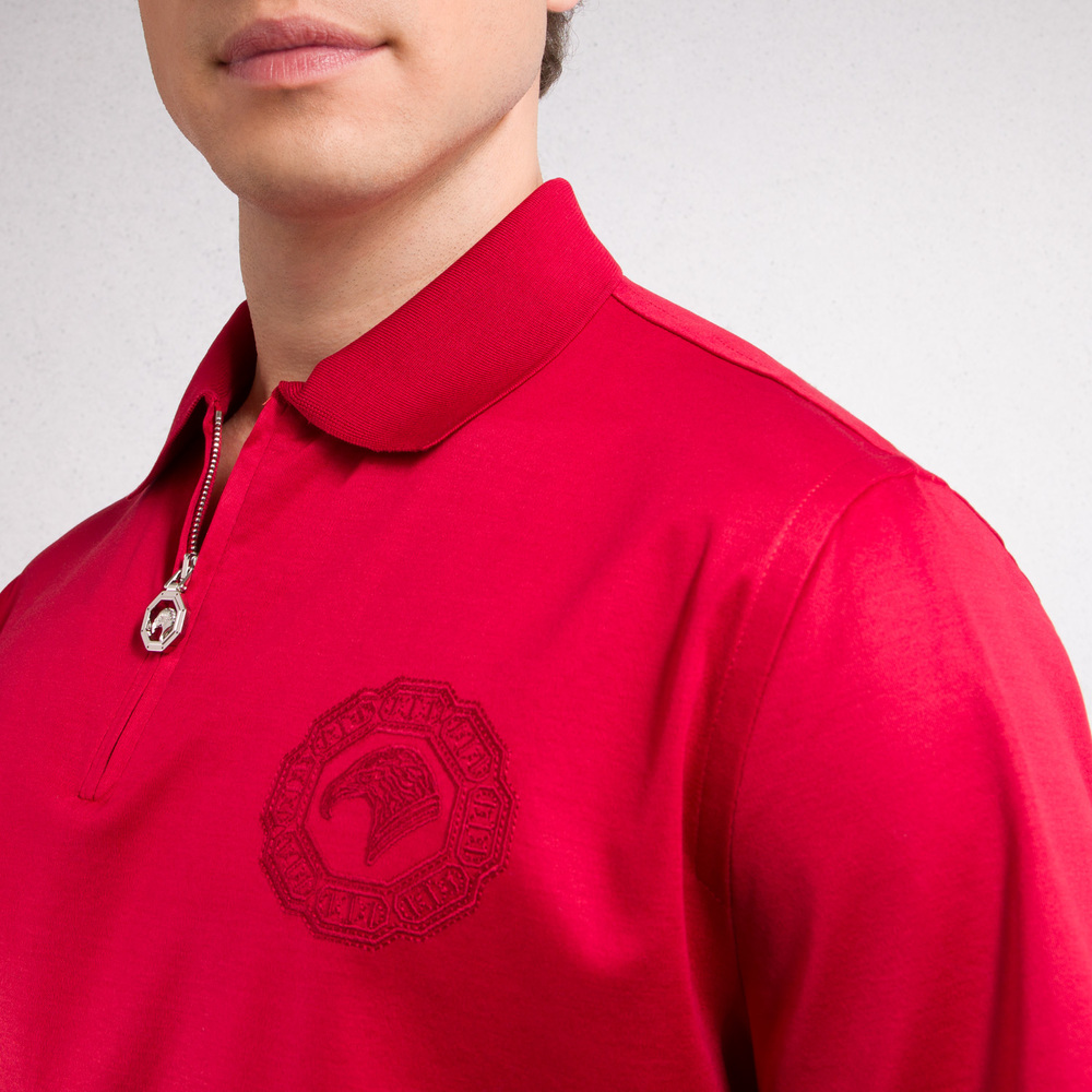 Zip polo shirt by STEFANO RICCI | Shop Online