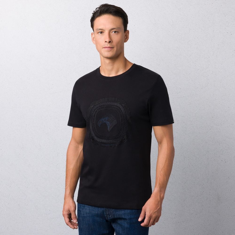 Embroidered cotton t-shirt by STEFANO RICCI | Shop Online