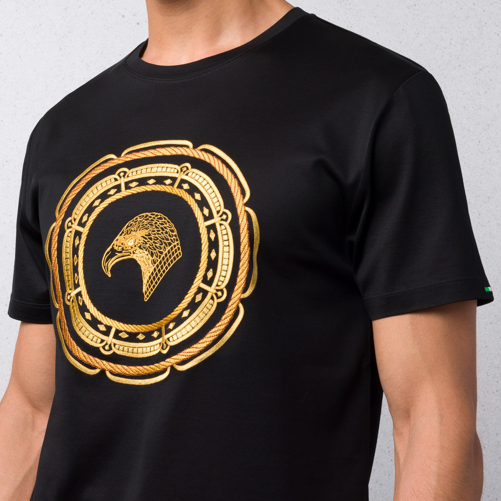 Embroidered cotton t-shirt by STEFANO RICCI | Shop Online