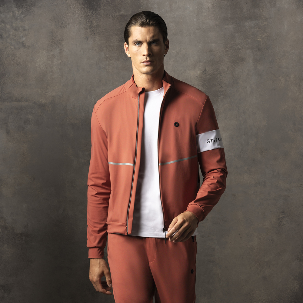 RUNNING BLOUSON Colour: RQWH Size: 54 by Stefano Ricci
