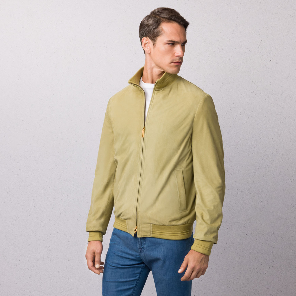 ジャケット・アウター rielle riche Stand Collar Blouson(Beige) rielle riche Stand Collar Blouson(Beige) - メルカリ