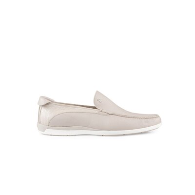 white colour loafers